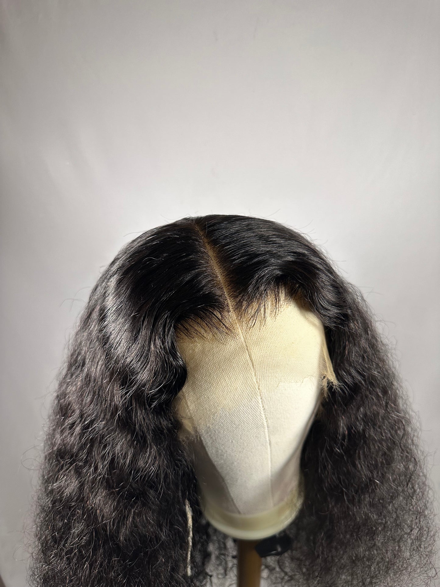 Pineapple wave HD lace frontal virgin human hair wig