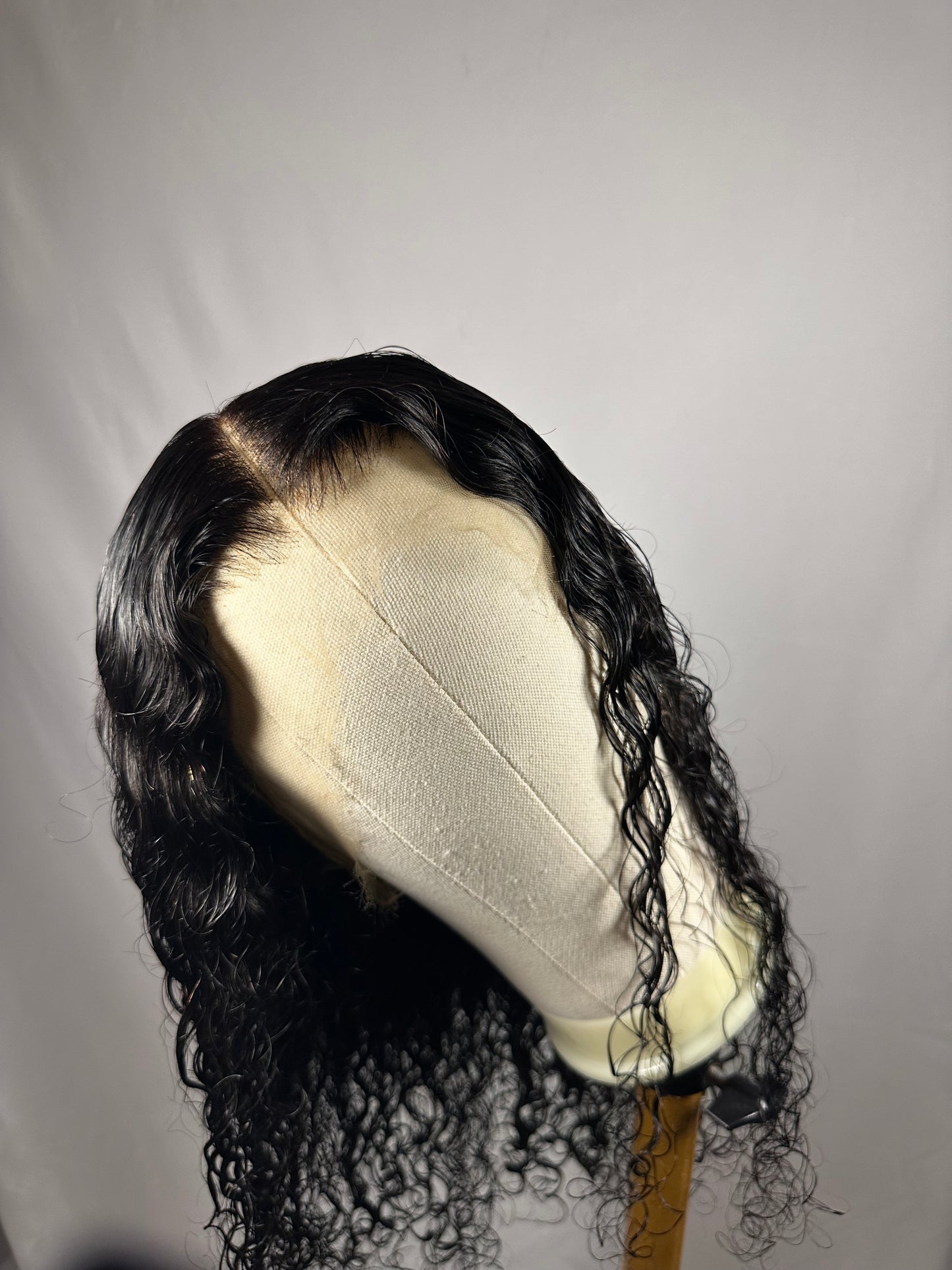 Pineapple wave HD lace frontal virgin human hair wig