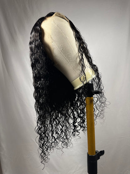 Pineapple wave HD lace frontal virgin human hair wig